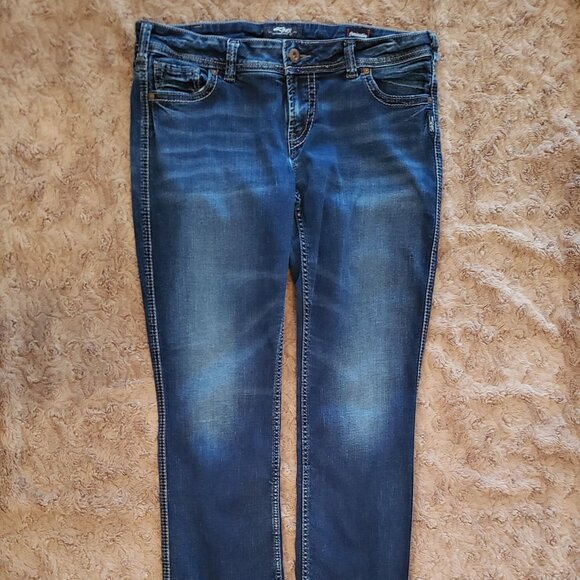 SILVER Elyse Jeans Size W: 31 L:32 - Picture 1 of 7
